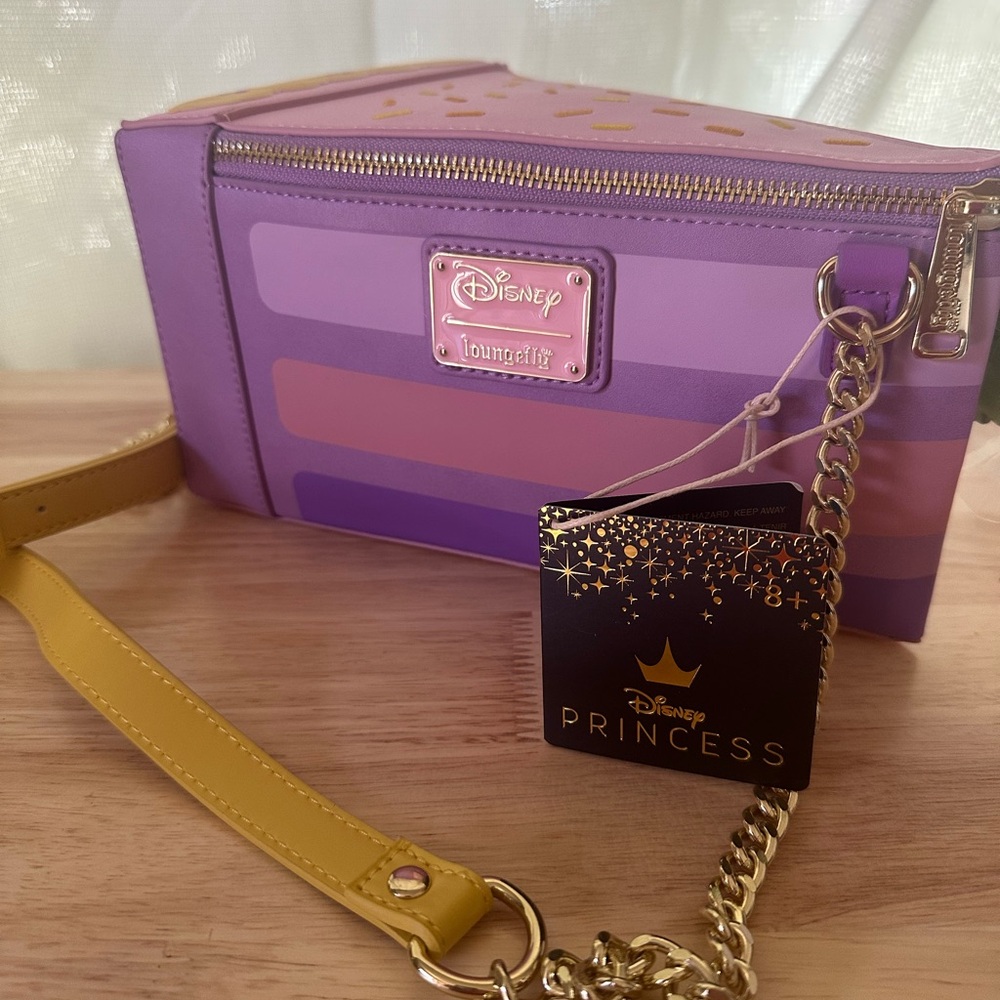 Loungefly Disney Tangled Rapunzel Cake Crossbody